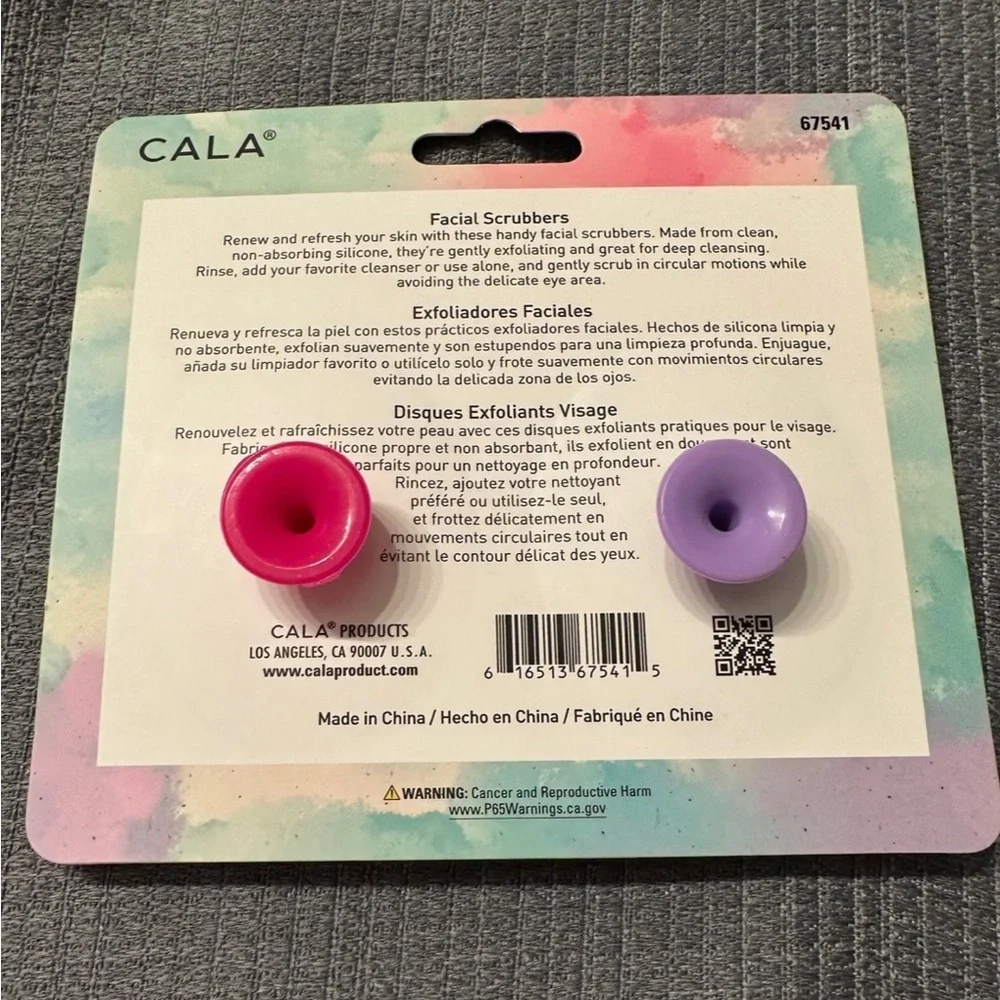 Cala Invigorating Facial Scrubbers NEW